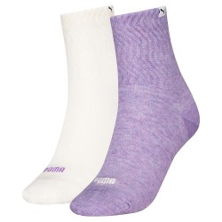 чорапи,дамски,чорапи,puma,zig,zag,short,socks,2,pairs,purple,pristine,(white,purple)