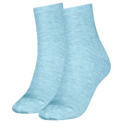 чорапи,дамски,чорапи,tommy,hilfiger,casual,short,socks,2,pairs,light,blue,melange,(blue)