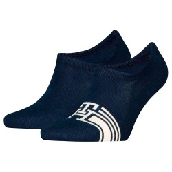 чорапи,мъжки,чорапи,tommy,hilfiger,footie,hc,monogram,stripe,no,show,socks,2,pairs,navy,(blue)