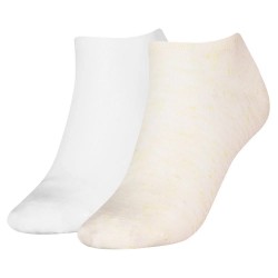 чорапи,дамски,чорапи,tommy,hilfiger,nappy,socks,2,pairs,yellow,(beige,white)