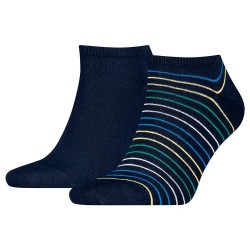 чорапи,мъжки,чорапи,tommy,hilfiger,sneaker,small,stripe,socks,2,pairs,blue,(navy,multicolor)