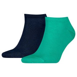 чорапи,мъжки,чорапи,tommy,hilfiger,sneaker,socks,2,pairs,sea,green,(green,blue)