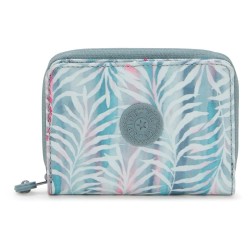 портфейли,и,портмонета,kipling,money,love,wallet,palmtree,leaves,(blue)