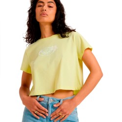 тениска,дамски,тениски,roxy,erjzt05965,t,shirt,luminary,green,(yellow)