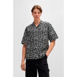 риза,с,къс,ръкав,мъжки,ризи,hugo,blue,eligino,10263756,short,sleeve,shirt,black