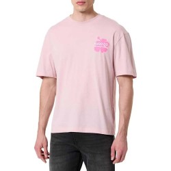 тениска,мъжки,тениски,hugo,blue,nodiwop,01,short,sleeve,t,shirt,pink