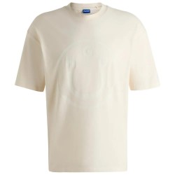 тениска,дамски,тениски,hugo,blue,oversized,01,short,sleeve,t,shirt,beige