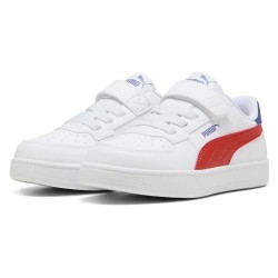маратонки,детски,маратонки,puma,caven,2.0,ac+,p,trainers,puma,white,red,fire,blue,crystal,(white)