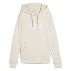 Суичър Puma Ess N1 Logo hoodie - Beige (Alpine Snow) суичър,дамски,блузи,puma,ess,n1,logo,hoodie,beige,(alpine,snow)