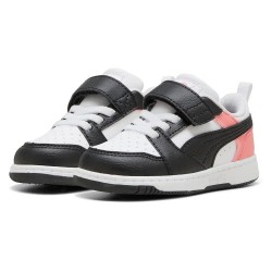 маратонки,детски,маратонки,puma,rebound,v6,lo,ac+,trainers,puma,white,puma,black,pink,fruit,(white)