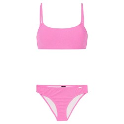 дамски,бански,костюми,protest,dice,bandeau,bikini,pink,(smooth,pink)