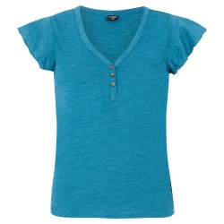 тениска,дамски,тениски,protest,kayla,short,sleeve,t,shirt,surfing,blue,(blue)