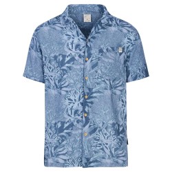 риза,с,къс,ръкав,мъжки,ризи,protest,syde,short,sleeve,shirt,raku,blue,(blue)