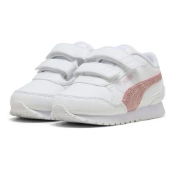 Маратонки Puma ST Runner V4 SL Glitter V Inf slip-on trainers - White (Puma White / Copper Rose / Rose Mauve) маратонки,мъжки,маратонки,дамски,маратонки,puma,st,runner,v4,sl,glitter,v,inf,slip,on,trainers,white,(puma,white,copper,rose,rose,mauve)