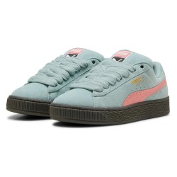 маратонки,детски,маратонки,puma,suede,xl,trainers,modern,mint,pink,fruit,(green)