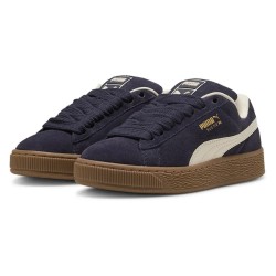 маратонки,детски,маратонки,puma,suede,xl,trainers,new,navy,frosted,ivory,(blue)