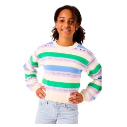 блуза,детски,блузи,garcia,a52642,sweater,multicolor,(off,white)