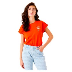 тениска,дамски,тениски,garcia,c50207,short,sleeve,t,shirt,orange,(tangerine,red)