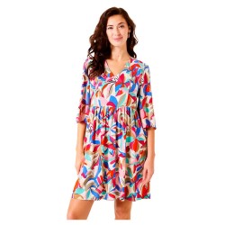рокля,дамски,поли,и,рокли,garcia,d50080,short,sleeve,short,dress,multicolor