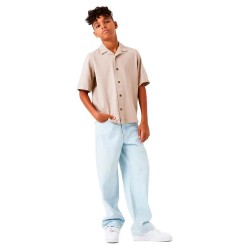 риза,с,къс,ръкав,детски,ризи,garcia,d53433,short,sleeve,shirt,sand,(beige)