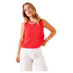 тениска,дамски,тениски,garcia,e50243,sleeveless,t,shirt,red
