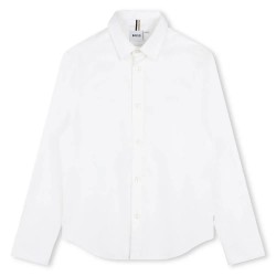 риза,с,дълъг,ръкав,детски,ризи,boss,j52009,long,sleeve,shirt,white