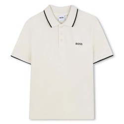 детски,блузи,с,яка,boss,j52011,short,sleeve,polo,sand,(beige)