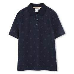 детски,блузи,с,яка,boss,j52019,short,sleeve,polo,marine,(blue)