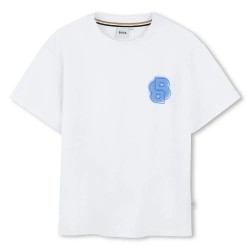 тениска,детски,тениски,boss,j52033,short,sleeve,t,shirt,white
