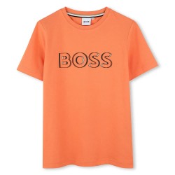 тениска,детски,тениски,boss,j52034,short,sleeve,t,shirt,reddish,(orange)