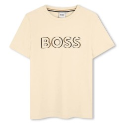 тениска,детски,тениски,boss,j52034,short,sleeve,t,shirt,sand,(beige)