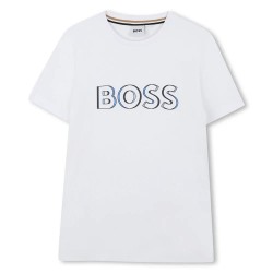 тениска,детски,тениски,boss,j52034,short,sleeve,t,shirt,white
