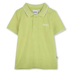 детски,блузи,с,яка,boss,j52094,short,sleeve,polo,anise,(green)