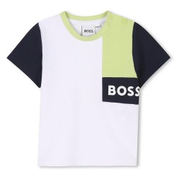 тениска,детски,тениски,boss,j52112,short,sleeve,t,shirt,white