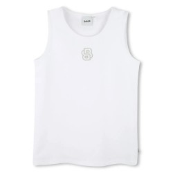 тениска,детски,тениски,boss,j52150,sleeveless,t,shirt,white