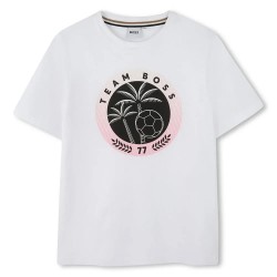 тениска,детски,тениски,boss,j52694,short,sleeve,t,shirt,white