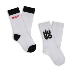 чорапи,детски,чорапи,hugo,g00324,socks,2,pairs,white