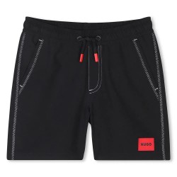 бански,гащета,детски,бански,костюми,hugo,g00331,swimming,shorts,black