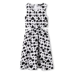 рокля,детски,поли,и,рокли,dkny,d62328,dress,white,black,(white)