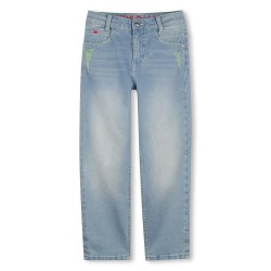 панталони,детски,панталони,hugo,g00387,pants,bleach,grows,(blue)