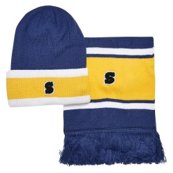 шал,всички,шапки,urban,classics,college,team,with,scarf,beanie,space,blue,california,yellow,white,(blue)