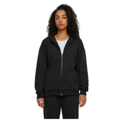 блуза,дамски,блузи,urban,classics,cozy,oversized,full,zip,sweatshirt,black,(black)