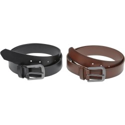 колан,колани,urban,classics,easy,synthetic,leather,belt,belt,2,units,brown,black,(black,brown,silver)