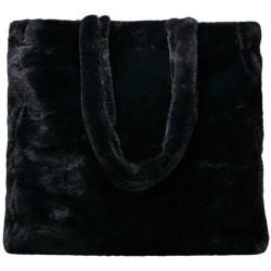 чанта,всички,чанти,urban,classics,fake,fur,tote,bag,black