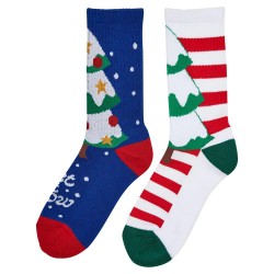 чорапи,мъжки,чорапи,urban,classics,fancy,x,mas,tree,socks,2,units,multicolor,(white,blue)