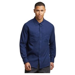 риза,с,дълъг,ръкав,мъжки,ризи,urban,classics,flanell,long,sleeve,shirt,navy,(blue)