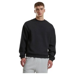 блуза,мъжки,пуловери,urban,classics,fluffy,sweatshirt,black