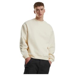 блуза,мъжки,пуловери,urban,classics,fluffy,sweatshirt,white,sand,(beige)