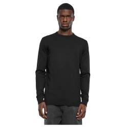 Блуза Urban classics Knitted Crewneck sweater - Black (Black) блуза,мъжки,пуловери,urban,classics,knitted,crewneck,sweater,black,(black)