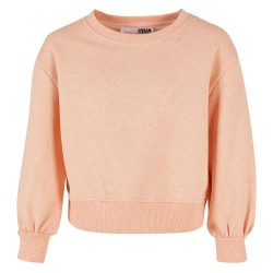 блуза,детски,блузи,urban,classics,oversized,melange,sweatshirt,orange,(melange)